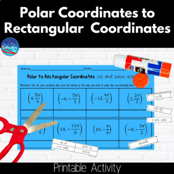 Preview of Convert Polar Coordinates to Rectangular Coordinates