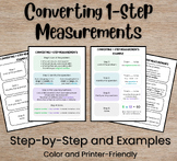Converting 1-Step Measurements Using Conversion Charts
