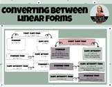 Converting Between Linear Forms Flow Chart