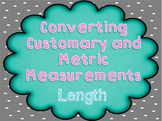 Converting Customary and Metric Length Measurements PowerP