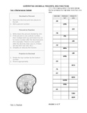 Converting Decimals, Percents, and Fractions