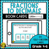 Converting Fractions to Decimals | Boom Cards