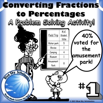 fractions and percentages problem solving