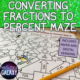 Converting Fractions to a Percent Digital Resource