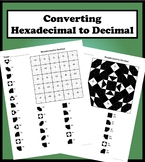 Converting Hexadecimal to Decimal Color Worksheet