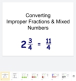 Converting Improper Fractions and Mixed Numbers Distance L