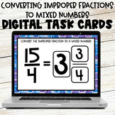 Converting Improper Fractions to Mixed Numbers Google Slid