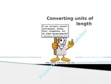 Converting Length- Customary and Metric Systems