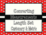 Converting Measurement- Metric and Customary Length QR and