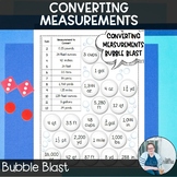 Converting Measurements Bubble Blast Math Game TEKS 6.4h C
