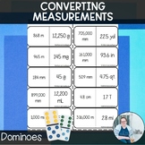 Converting Measurements Dominoes TEKS 6.4h CCSS 6.RP.3d Math Game