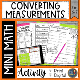 Converting Measurements Math Activities - Math Puzzles and