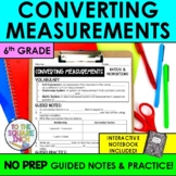 Converting Measurements Notes & Practice | + Interactive N