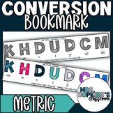 Converting Metric Measurement Strategy Bookmark 5th 6th