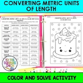 Converting Metric Units of Length Color & Solve Activity |