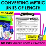 Converting Metric Units of Length Notes & Practice | Metri