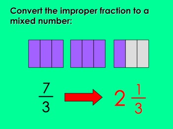 mixed number to fraction converter