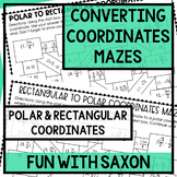 Converting Polar and Rectangular Coordinates Mazes