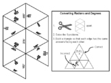Converting Radians and Degrees Game: Math Tarsia Puzzle