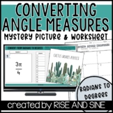 Converting Radians to Degrees Self-Checking Digital Activity