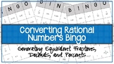 Converting Rational Numbers Bingo