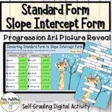 Converting Standard Form to Slope Intercept Form Digital Activity