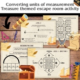 Converting units of measurement (metric) - Treasure themed