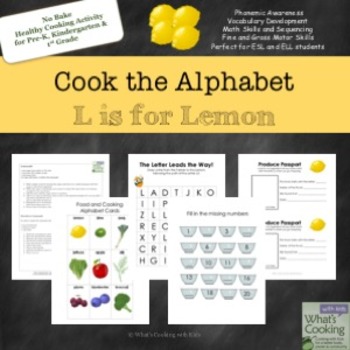Preview of Cook the Alphabet: L is for Lemon