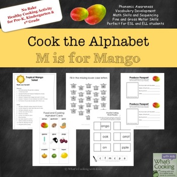 Preview of Cook the Alphabet: M is for Mango