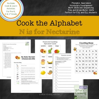 Preview of Cook the Alphabet: N is for Nectarine