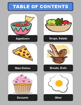 Cookbook Template (Editable in Google Slides) Distance Learning by ROOMBOP