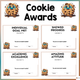 Cookie Award Certificates End of Year Editable