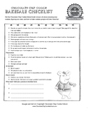 Cookie Bakesale Checklist - FREE Printable from the Chocol