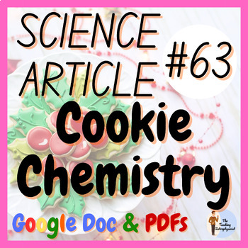 Preview of Cookie Chemistry Science Article #63 | Christmas | Xmas (Google Version)