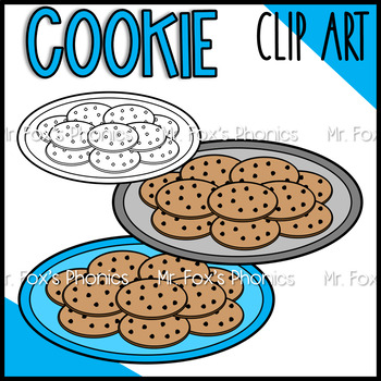 clipart of plate of cookies