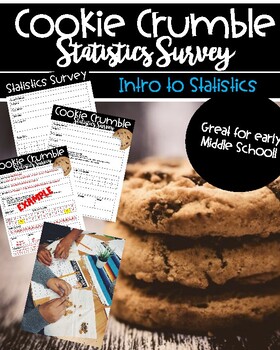Preview of Statistics Survey-Cookie Crumble