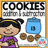 Cookie Editable Addition and Subtraction Activity