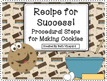 Preview of Cookie  HOW TO /Procedural Writing FREEBIE!