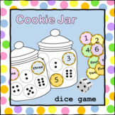 Cookie Jar Dice Game for Early Number Skills
