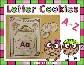 Preview of Cookie Letters A-Z