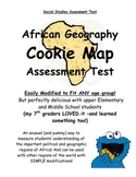 Cookie Map Test - African Geography - An EDIBLE Test! (PDF)