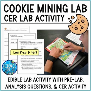 Preview of Cookie Mining Lab - Natural Resources CER Edible Lab Activity
