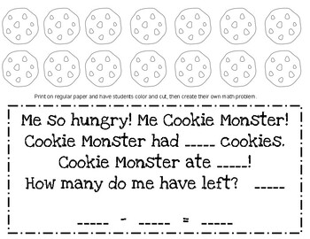 Cookie Monster Subtraction