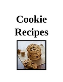 Cookie Recipes Packet