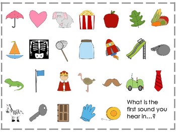 Cookie Sheet Beginning Sound Match by I Love Kindergarten | TpT