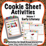 ABC Order, Rhyme, Making Words - Cookie Sheet Activities Volume 1
