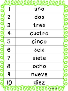 Cookie Sheet Numbers and Number Words 1-30 by Clark's Spark | TpT