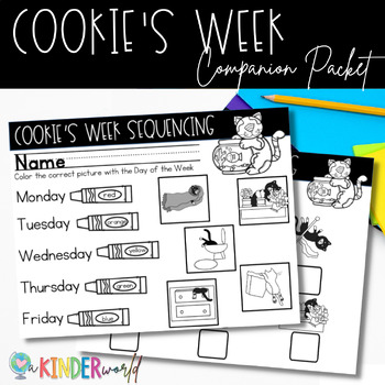 Preview of Cookie's Week Companion Reading Worksheets Packet