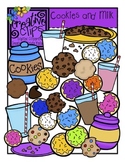 Cookies and Milk {Creative Clips Digital Clipart}