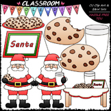 Cookies for Santa Clip Art - Christmas Clip Art